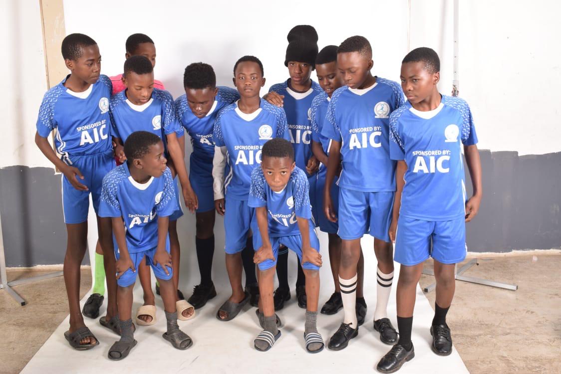 Princefield Trust primary pupils in sports kit