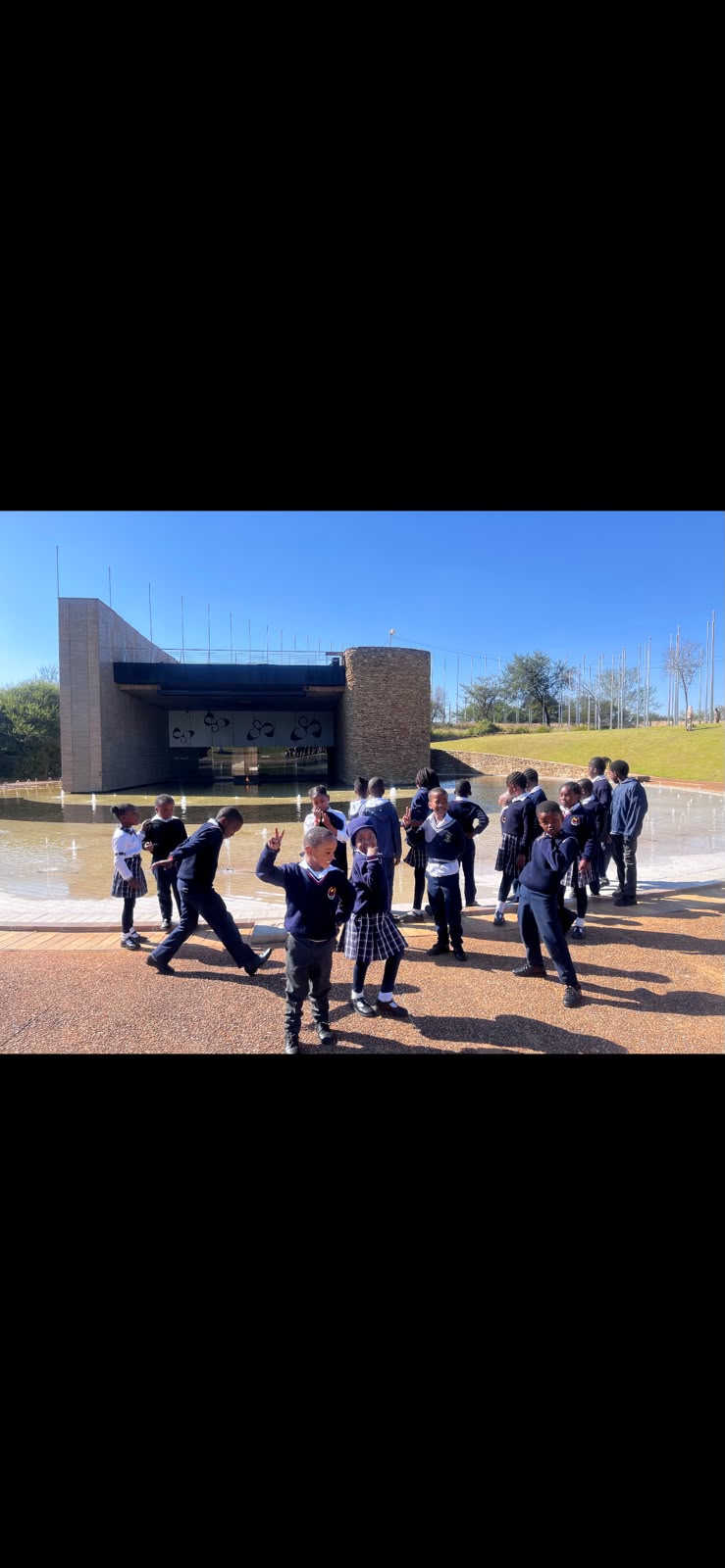 Princefield Trust learners on a campus tour
