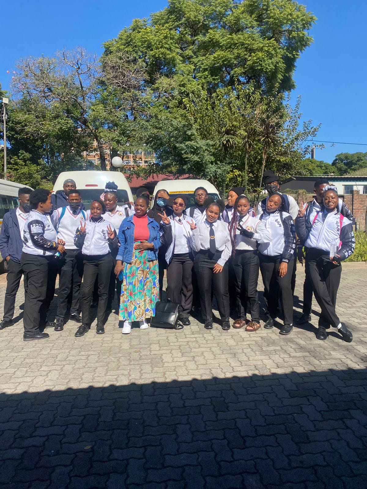 Princefield Trust learners on an educational visit