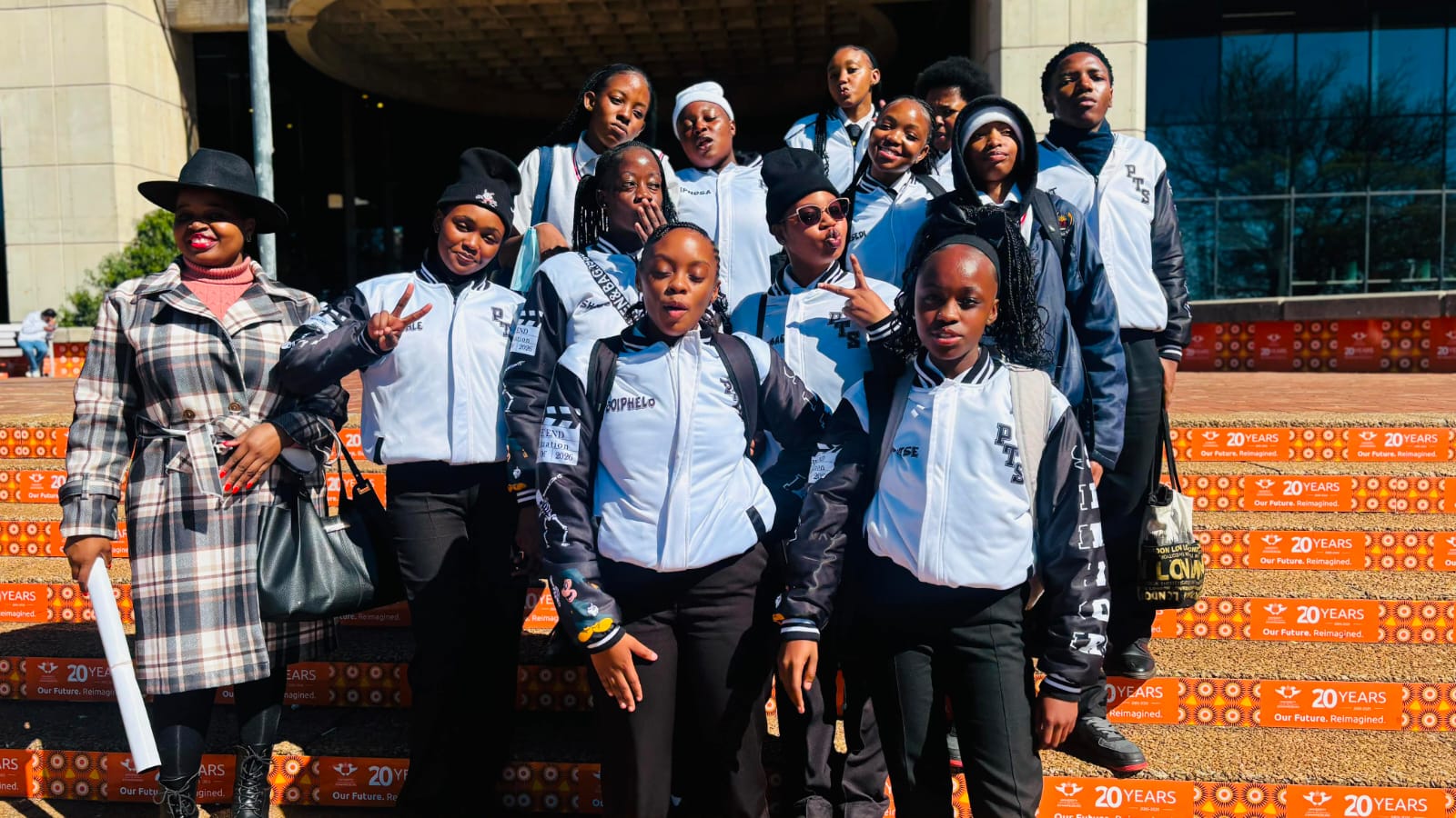 Princefield Trust learners gathered on an outing