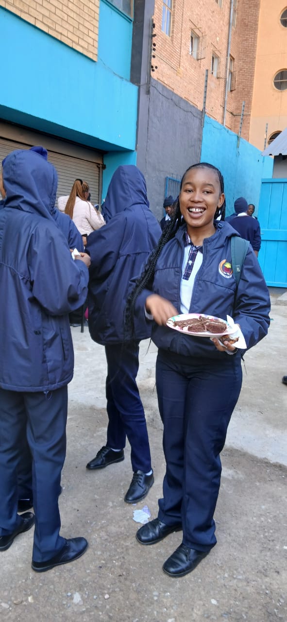 Princefield Trust pupil in traditional dress